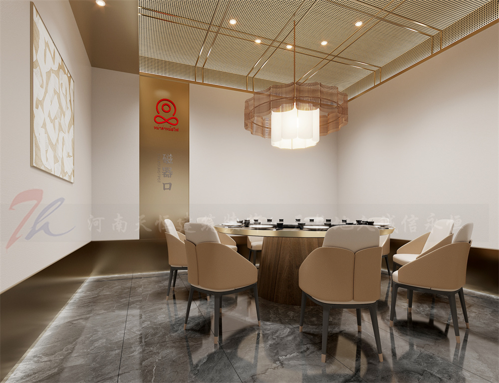 泰國(guó)磁器口重慶老火鍋店設(shè)計(jì)案例